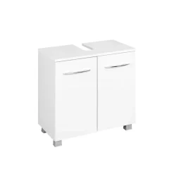 Wohnen Bad Unterbeckenschrank in Weiß - Lartemo