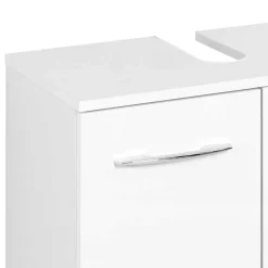 Wohnen Bad Unterbeckenschrank in Weiß - Lartemo