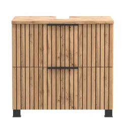 Bad Unterbeckenschrank mit Klappe & Schublade - Crystoga^Wohnen Best