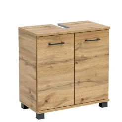 Wohnen Bad Unterschrank fürs Waschbecken 60 cm breit - Jessmi