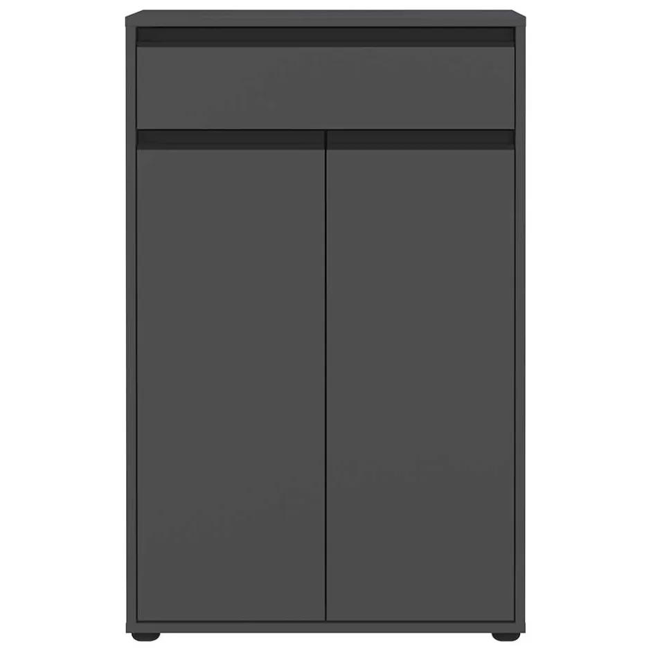 Wohnen Bad Vertiko in Dunkelgrau - Rufu