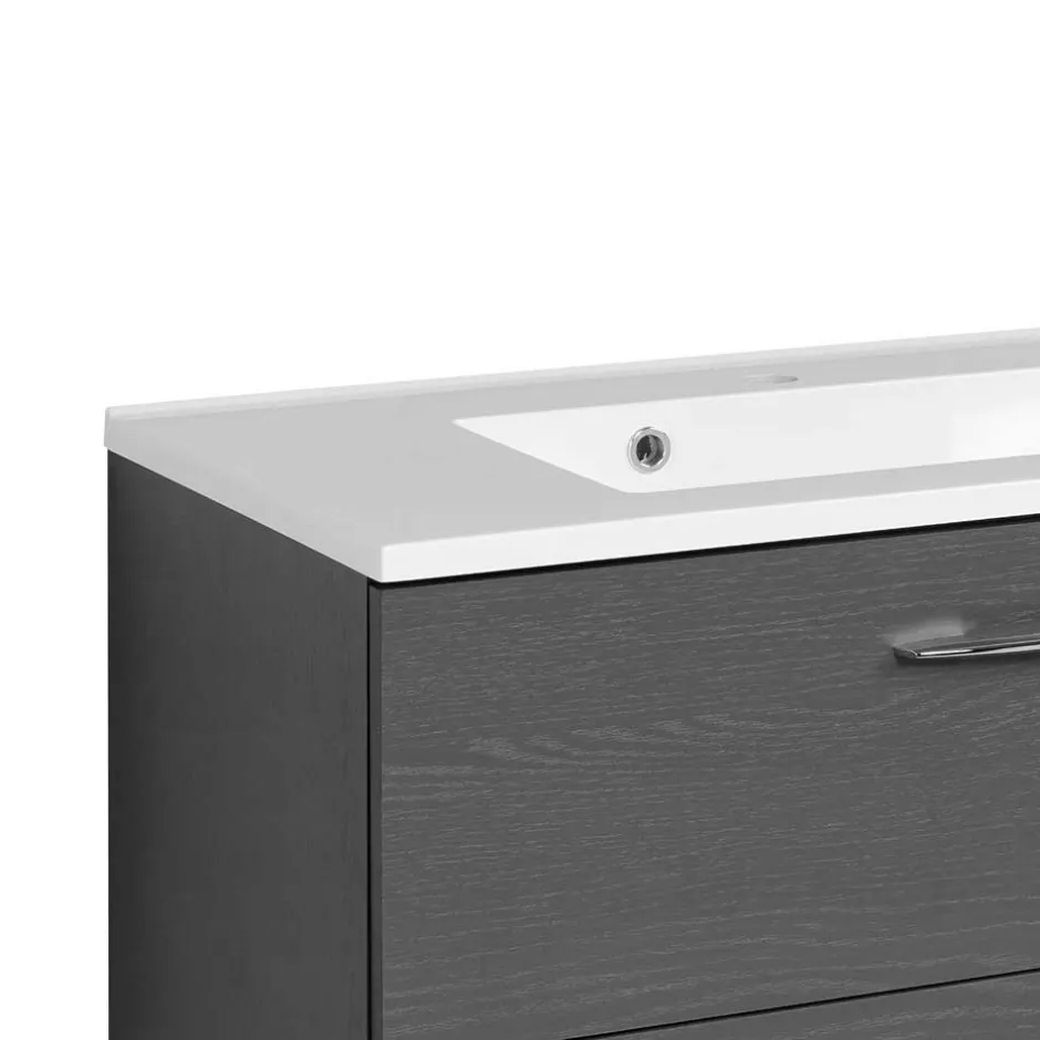 Bad Waschtisch in Grau - Juventuda^Wohnen Discount