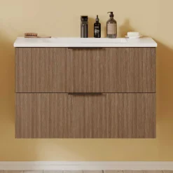 Wohnen Bad Waschtisch mit Becken 80 cm breit - Ucaida