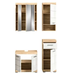 Wohnen Badblock Möbelset modern - Calbanyara (dreiteilig)