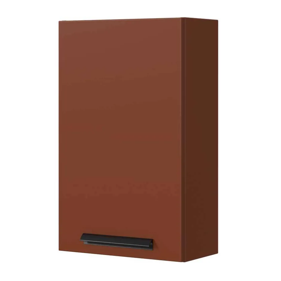 Badezimmer Hängeschrank in Dunkelrot - Exeler^Wohnen Hot