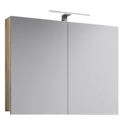 Badezimmer in Holznachbildung Sonoma-Eiche - Caleena (vierteilig)^Wohnen Hot