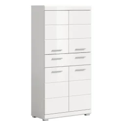 Badezimmer Midischrank in Weiß - Henriette^Wohnen Outlet