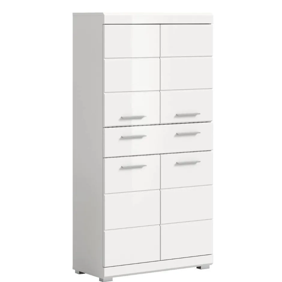 Badezimmer Midischrank in Weiß - Henriette^Wohnen Outlet