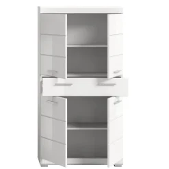 Badezimmer Midischrank in Weiß - Henriette^Wohnen Outlet