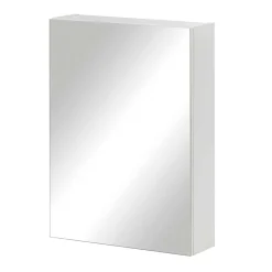 Wohnen Badezimmer Spiegelschrank in Weiß 1-türig - Etravia I