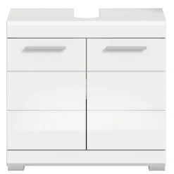 Wohnen Badezimmer Unterbeckenschrank in Weiß - Henriette