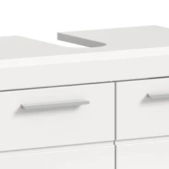 Wohnen Badezimmer Unterbeckenschrank in Weiß - Henriette