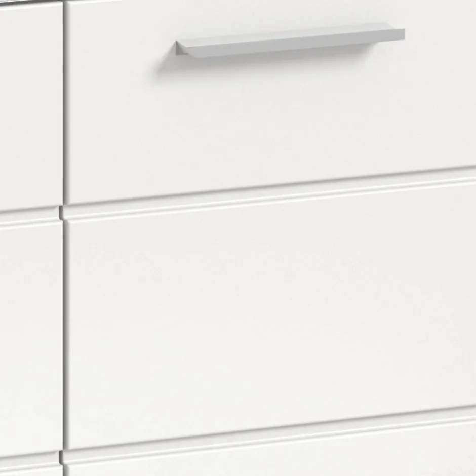 Wohnen Badezimmer Unterbeckenschrank in Weiß - Henriette