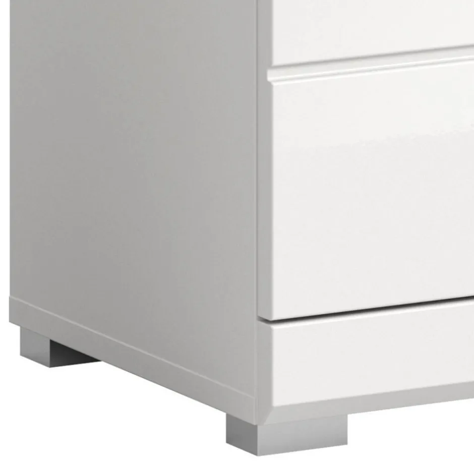 Wohnen Badezimmer Unterbeckenschrank in Weiß - Henriette