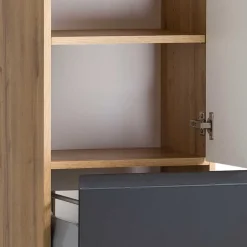 Wohnen Badezimmer Waschplatz und Hochschrank - Jambi II (dreiteilig)