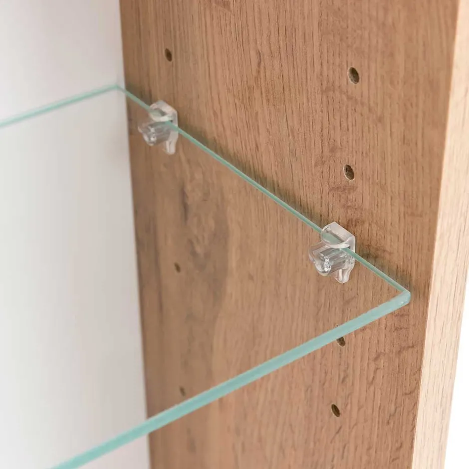 Wohnen Badezimmer Waschplatz und Hochschrank - Jambi II (dreiteilig)