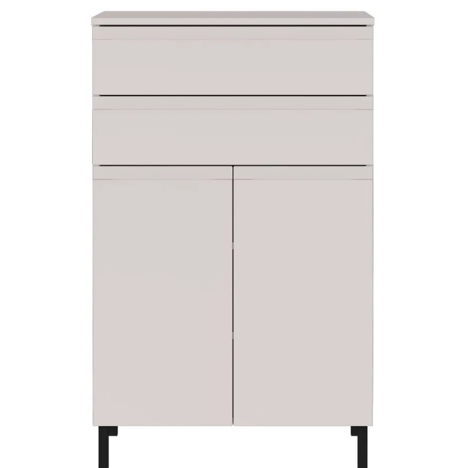 Wohnen Badezimmer-Kommode in Hellgrau - Dadra