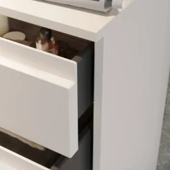 Wohnen Badezimmer-Kommode in Hellgrau - Dadra