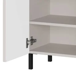 Wohnen Badezimmer-Kommode in Hellgrau - Dadra