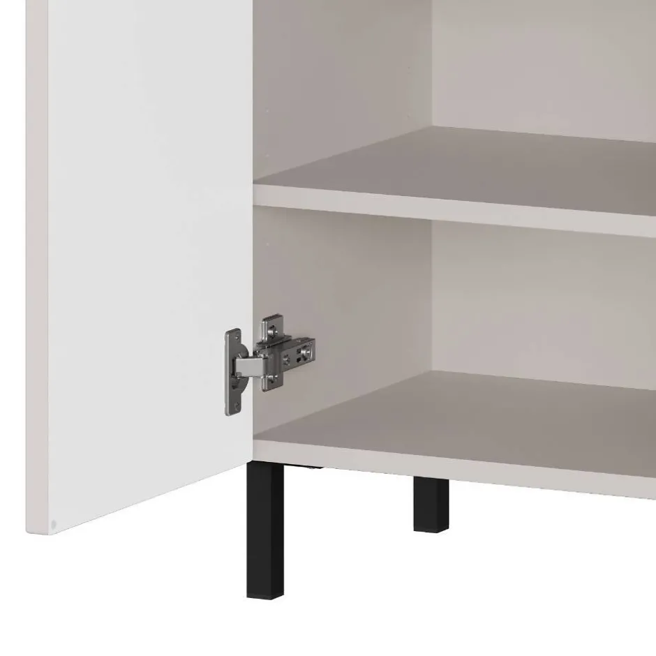 Wohnen Badezimmer-Kommode in Hellgrau - Dadra