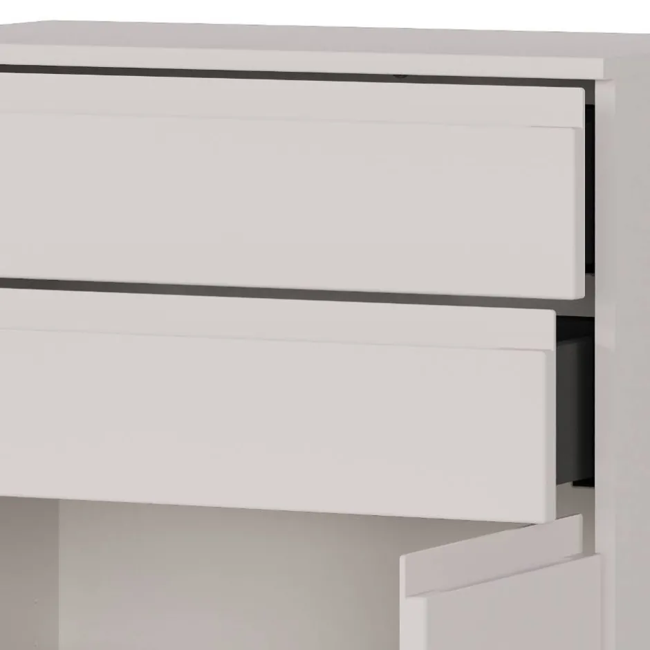 Wohnen Badezimmer-Kommode in Hellgrau - Dadra