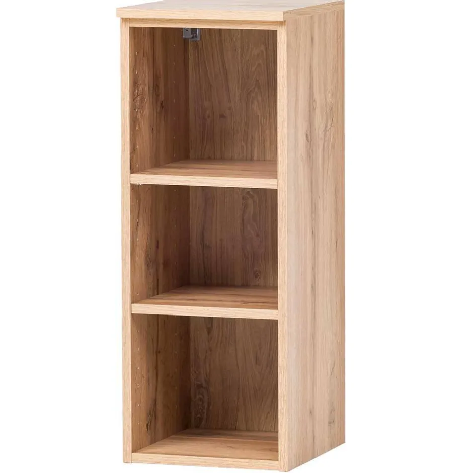 Wohnen Badezimmerregal in Holzoptik Wildeiche - 3 Fächer - Tofias