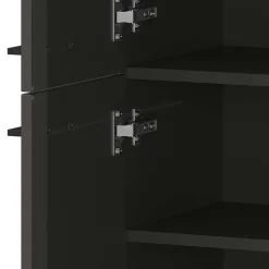 Badezimmerschrank mit 4 Türen in Dunkelgrau - Lucrino^Wohnen New