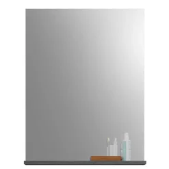 Wohnen Badmöbel Hochschrank & Beckenschrank & Spiegel - Nancys (dreiteilig)