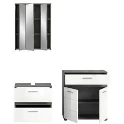 Wohnen Badmöbel Kombination modern - Chapan (dreiteilig)