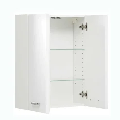 Wohnen Bad-Oberschrank mit Doppeltür - Yennja