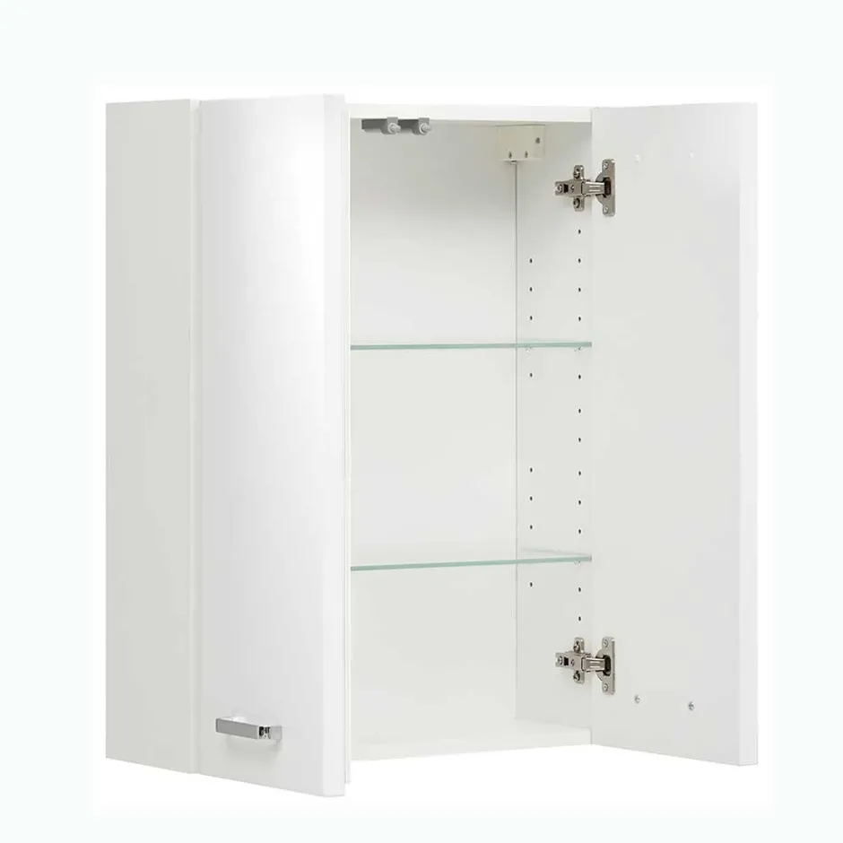 Wohnen Bad-Oberschrank mit Doppeltür - Yennja