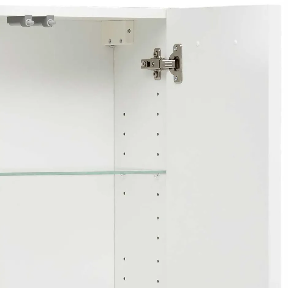 Wohnen Bad-Oberschrank mit Doppeltür - Yennja