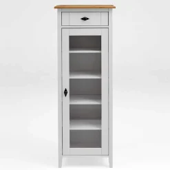 Wohnen Badschrank mit Glastür im Landhausstil - Sibiuta