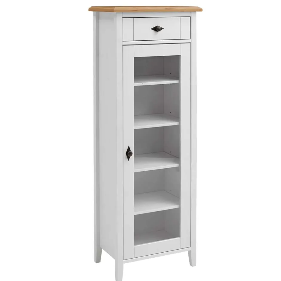 Wohnen Badschrank mit Glastür im Landhausstil - Sibiuta