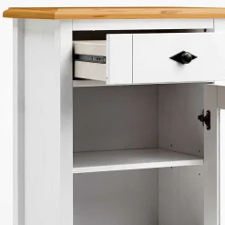 Wohnen Badschrank mit Glastür im Landhausstil - Sibiuta