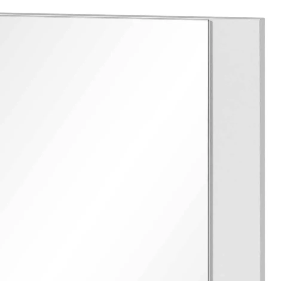 Wohnen Badspiegel mit Ablage in Weiß - Seriacus