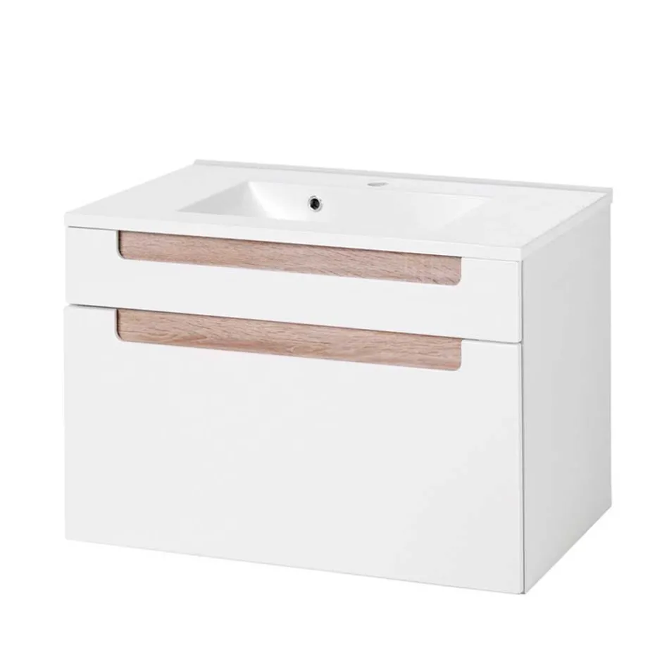 Bad-Waschtisch Tymos in Weiß^Wohnen New