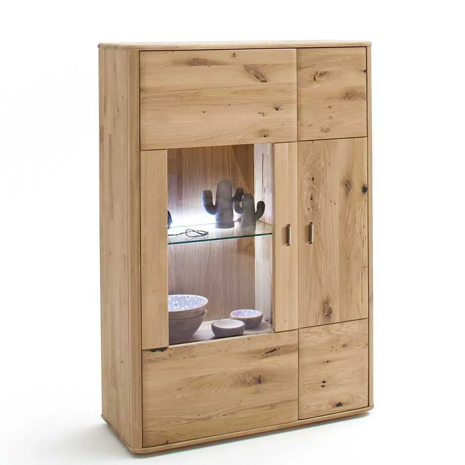 Balkeneiche Highboard 2-türig - Destal^Wohnen Sale