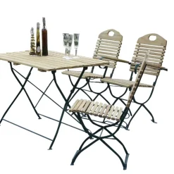 Balkon Sitzgruppe Florian aus Robinie massiv (fünfteilig)^Wohnen Online