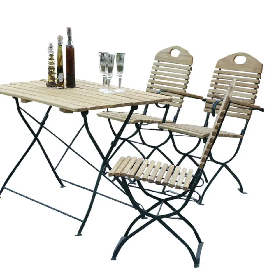 Balkon Sitzgruppe Florian aus Robinie massiv (fünfteilig)^Wohnen Online