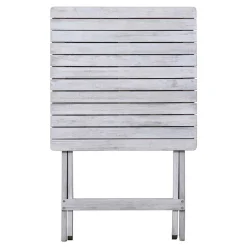 Wohnen Balkon Sitzgruppe in Grey Wash - Paisly (dreiteilig)