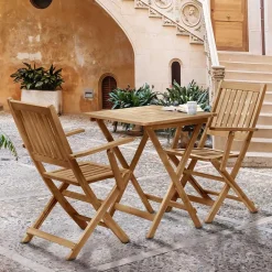 Balkon Tischgruppe für 2 Personen - Emlino (dreiteilig)^Wohnen Best