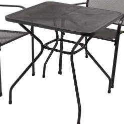 Balkonmöbel Set in Anthrazit - Coritanta (dreiteilig)^Wohnen New