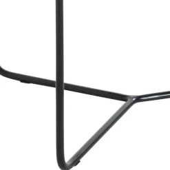 Wohnen Bank aus gedecktem Glattleder in Braun - Teamona