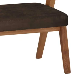 Wohnen Bank für den Esstisch in Braun & Natur - Ovenciana