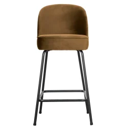 Wohnen Bar Polsterstuhl in Honigfarben Samt - Labound