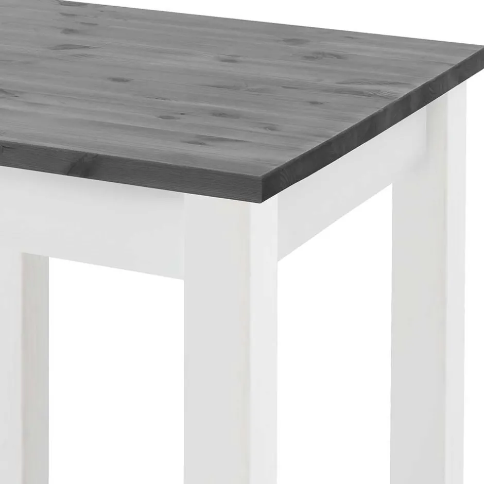 Bar Tischgruppe in Weiß und Grau - Mantryna (dreiteilig)^Wohnen Hot