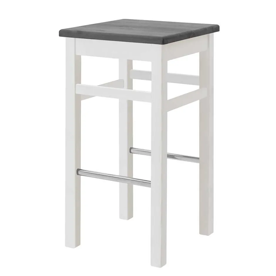 Bar Tischgruppe in Weiß und Grau - Mantryna (dreiteilig)^Wohnen Hot