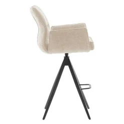 Wohnen Bar-Armlehnenstühle mit Taschenfederkern - Asiaty (2er Set)