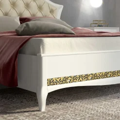 Barock Design Bett & Nachtkommoden - Valganios (dreiteilig)^Wohnen Outlet